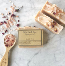 Load image into Gallery viewer, Seaside Rose Soap- Geranium, & Fir