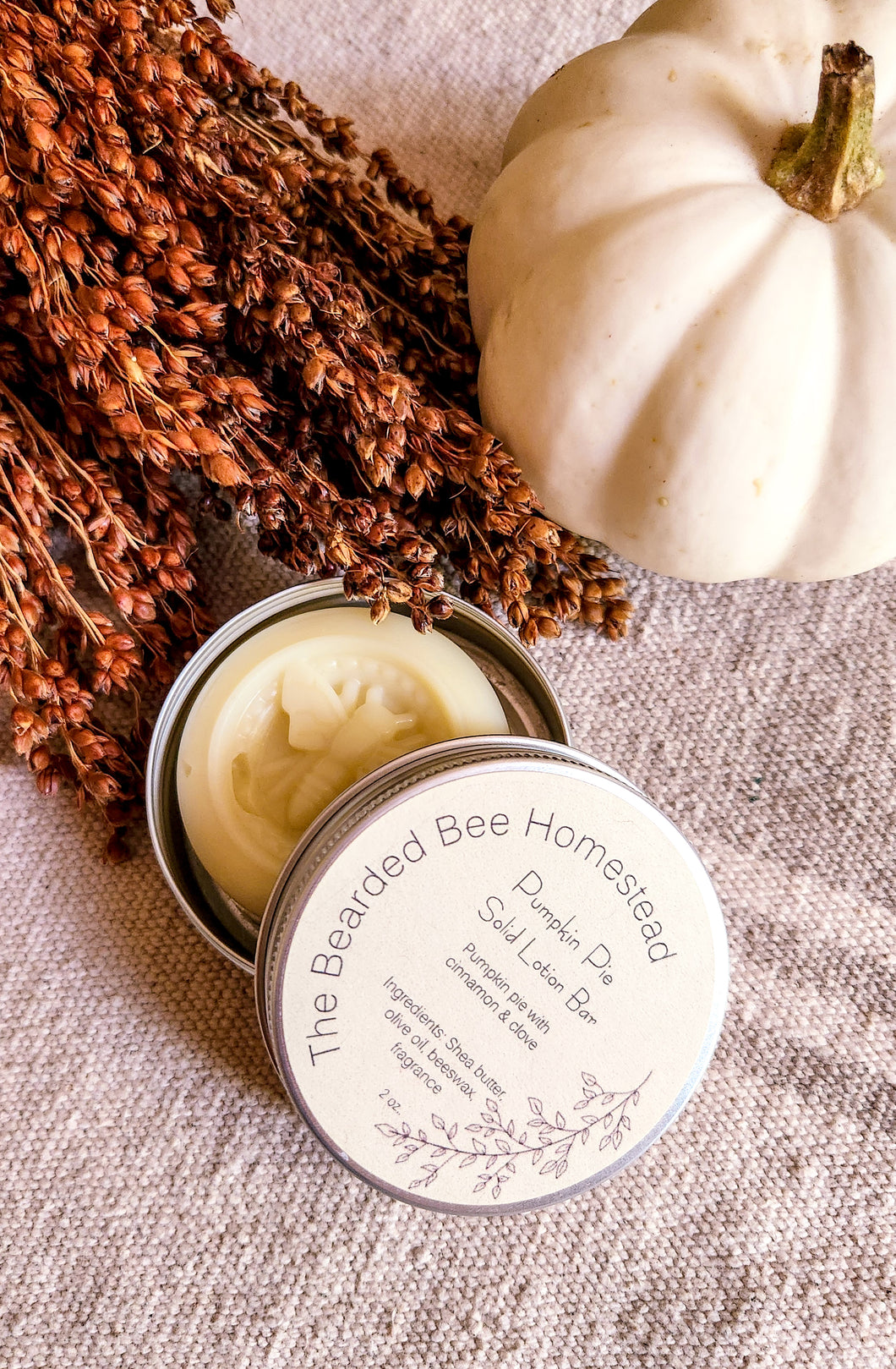 Pumpkin Pie Lotion Bar
